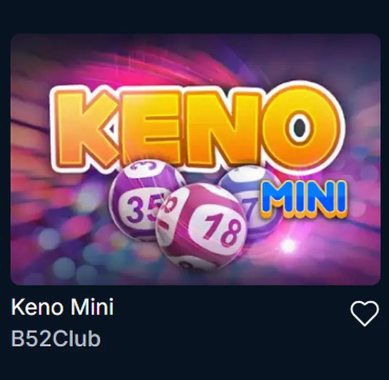 Keno Mini Tại RikBet Siêu Phẩm Quay Số Đỉnh Cao Với Tỷ Lệ Thắng Lớn