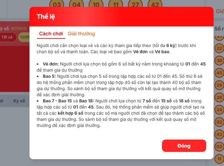 Mega 645 Tại RikBet Cơ Hội Trở Thành Tỷ Phú Với Giải Thưởng Jackpot Khổng Lồ