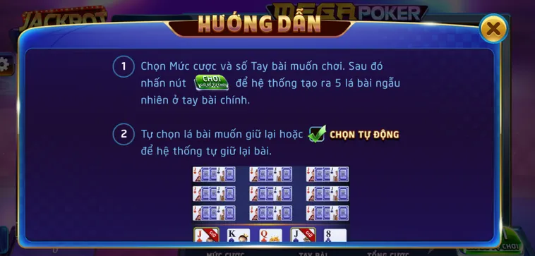 Mega Poker Tại RikBet Đỉnh Cao Cá Cược Poker Đẳng Cấp Quốc Tế Bùng Nổ