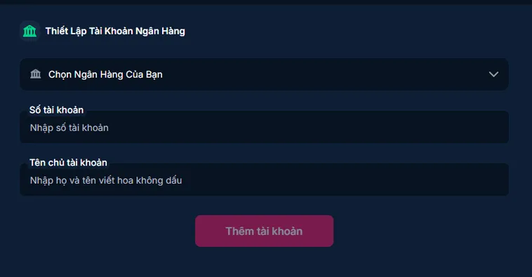 Nạp Tiền Qua Tài Khoản Ngân Hàng Tại RikBet Phương Thức Thanh Toán Siêu Nhanh Tối Ưu Mọi Trải Nghiệm