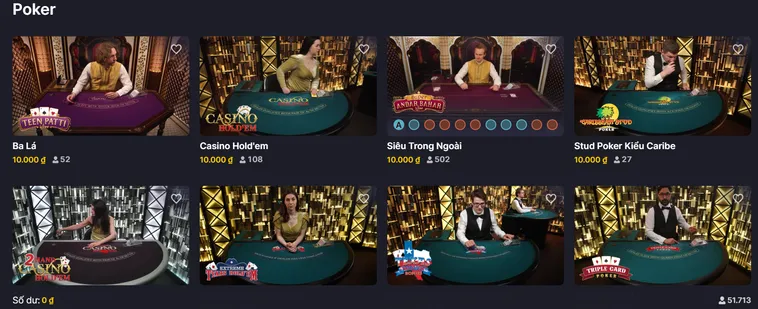 Poker Live Tại RikBet Đấu Trường Đỉnh Cao Cho Những Cao Thủ Chiến Lược