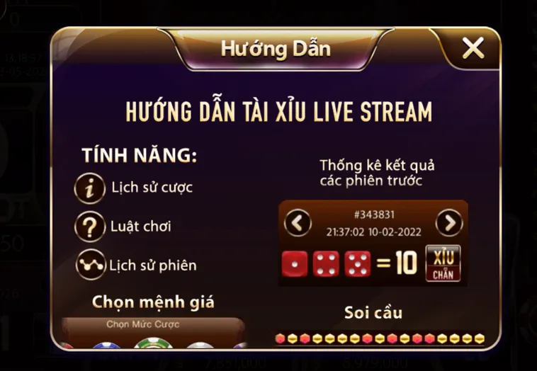 Tài Xỉu Live Tại RikBet Trải Nghiệm Đỉnh Cao Với Tỷ Lệ Thắng Lớn