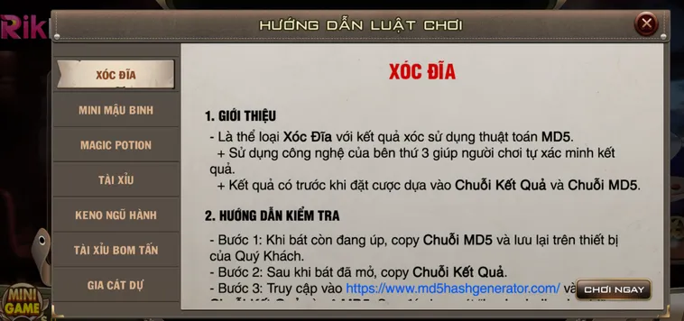 Quay Số Xóc Đĩa Max Tại RikBet Đỉnh Cao Trò Chơi Dân Gian Hiện Đại